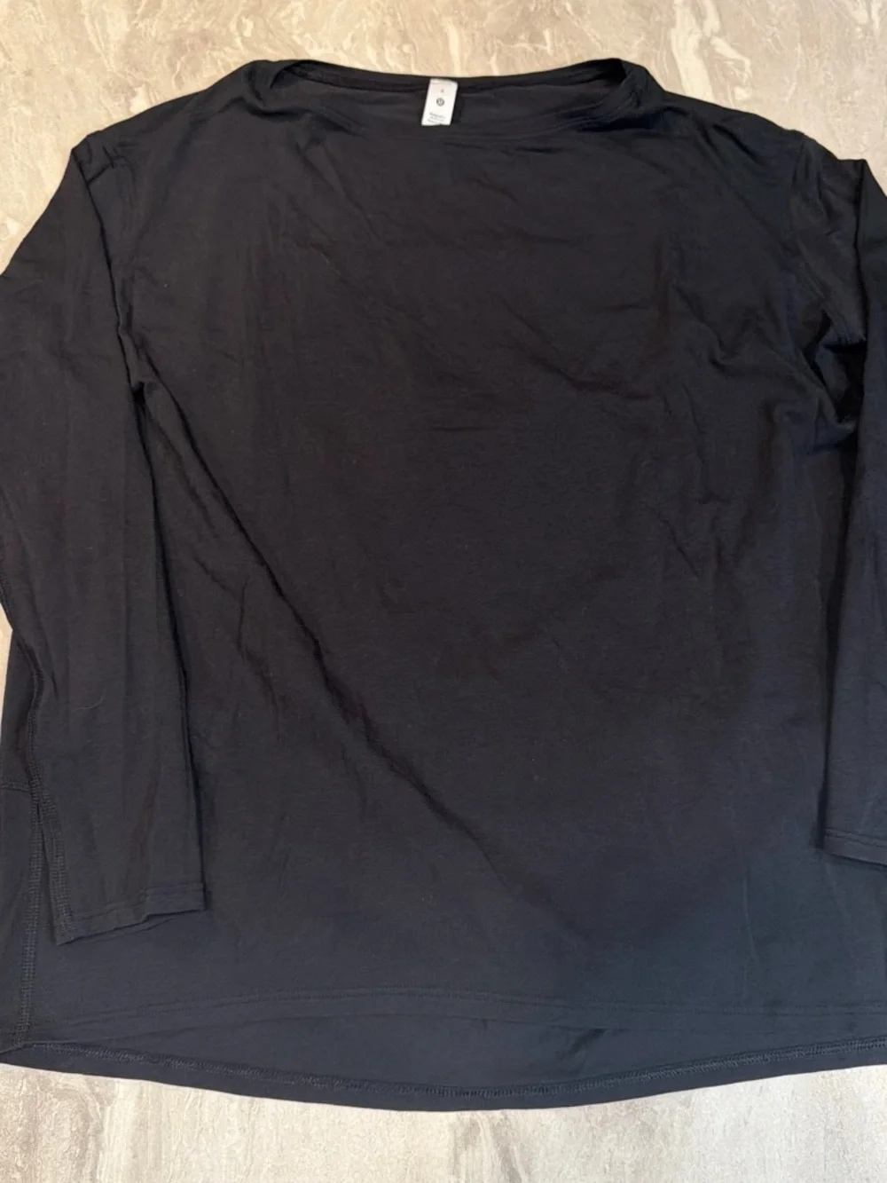 lululemon athletica Long-Sleeve Crew Top - Black